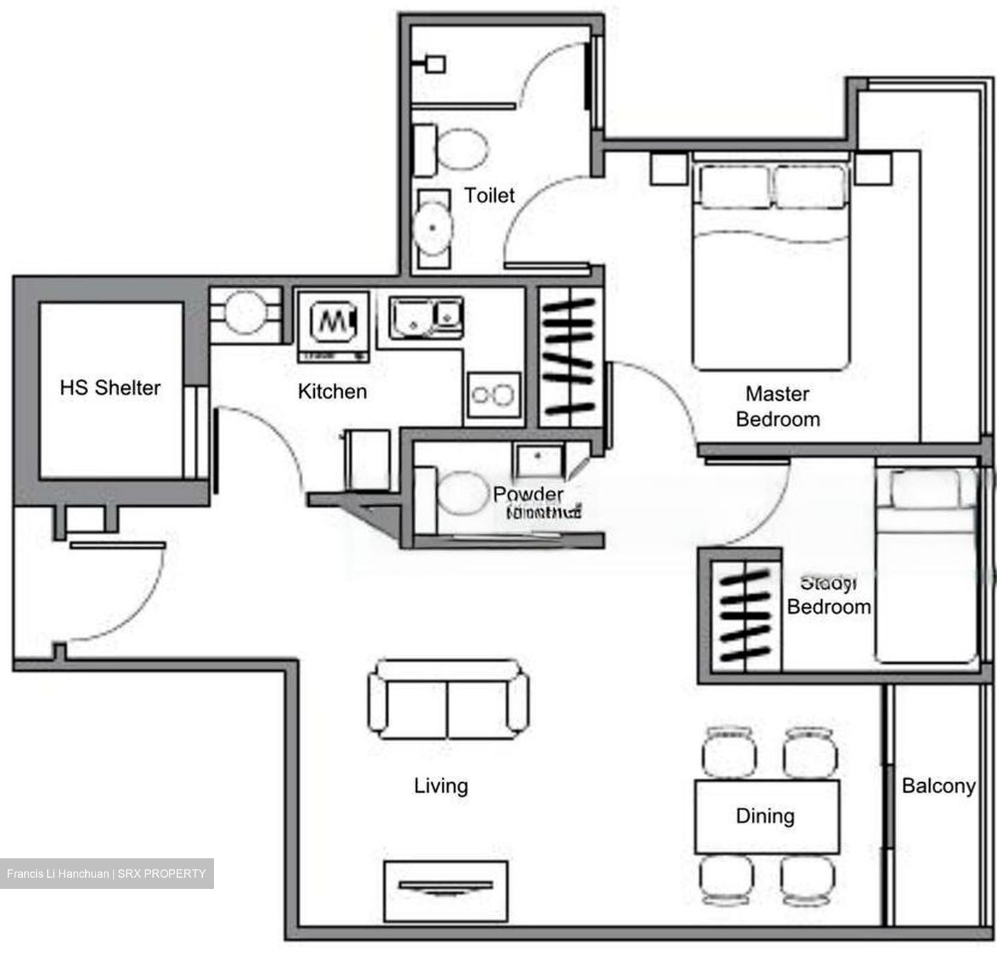 One Oxley Rise (D9), Apartment #485542601